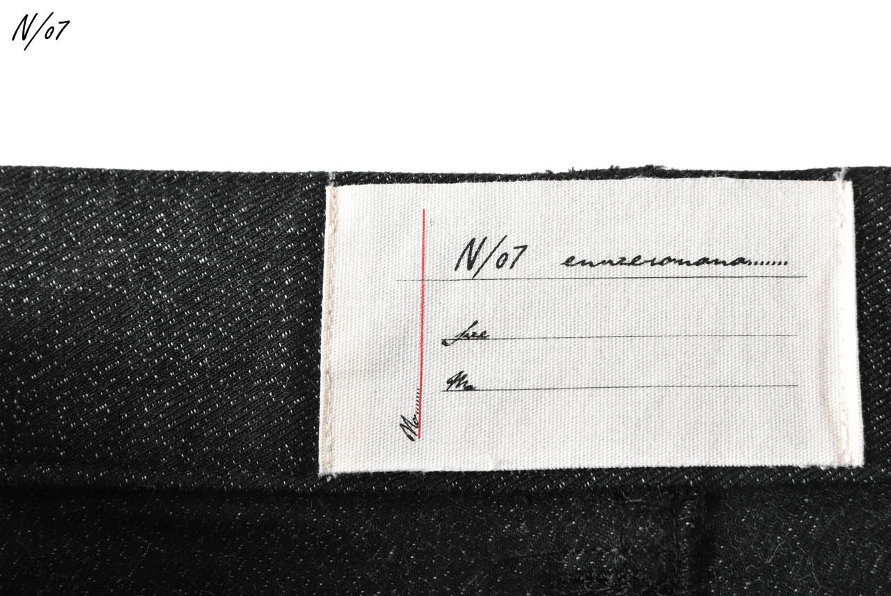 N/07 exclusive Three Dimensional Wide Pants Tuck/Dart Detail #2 (DOUBLE BLACK) - Image 39