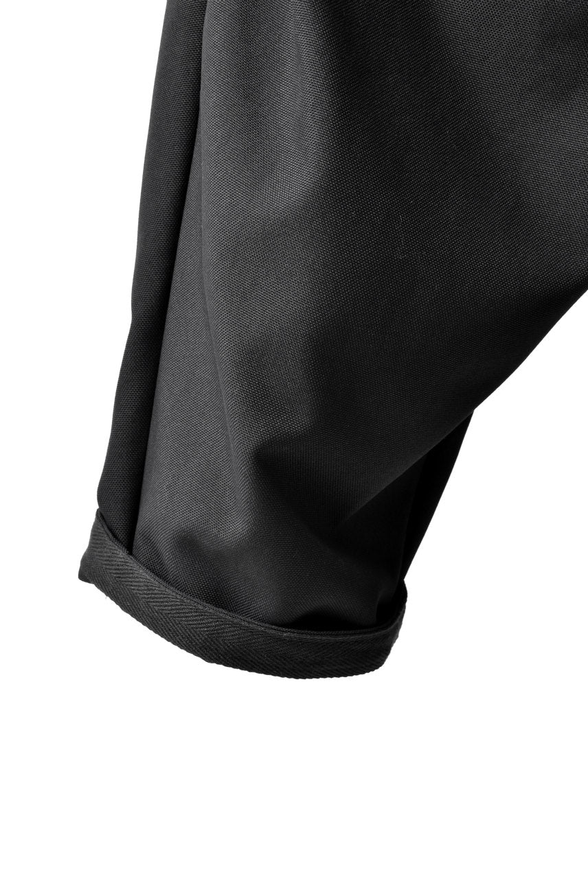 N/07 exclusive Three Dimensional Wide Pants Tuck/Dart Detail (BLACK) - Image 19