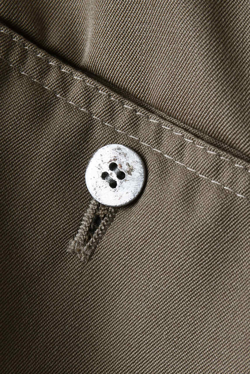N/07 exclusive Three Dimensional Wide Pants Tuck/Dart Detail (DARK BEIGE) - Image 22