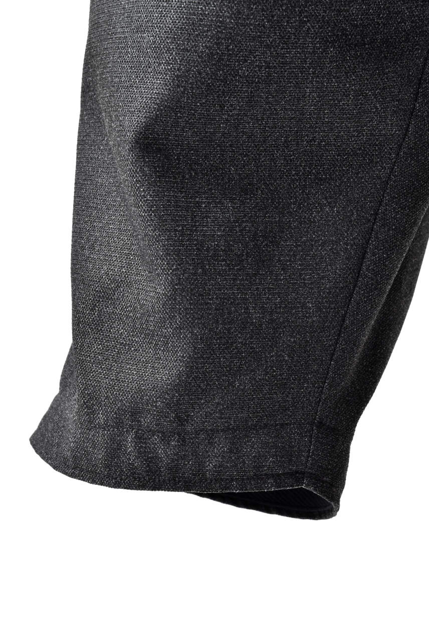 N/07 exclusive Three Dimensional Wide Pants Tuck/Dart Detail (GREY) - Image 14