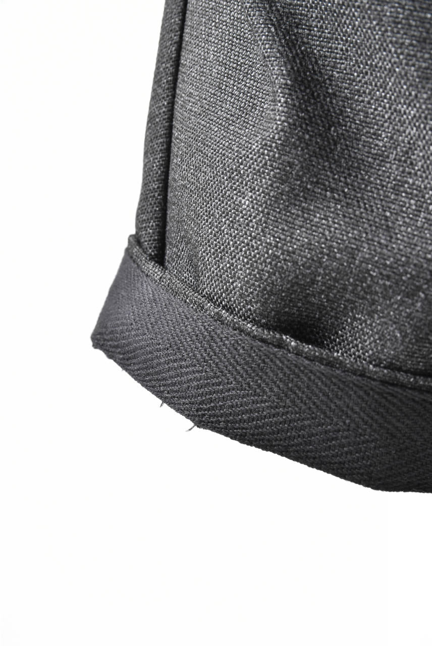 N/07 exclusive Three Dimensional Wide Pants Tuck/Dart Detail (GREY) - Image 23