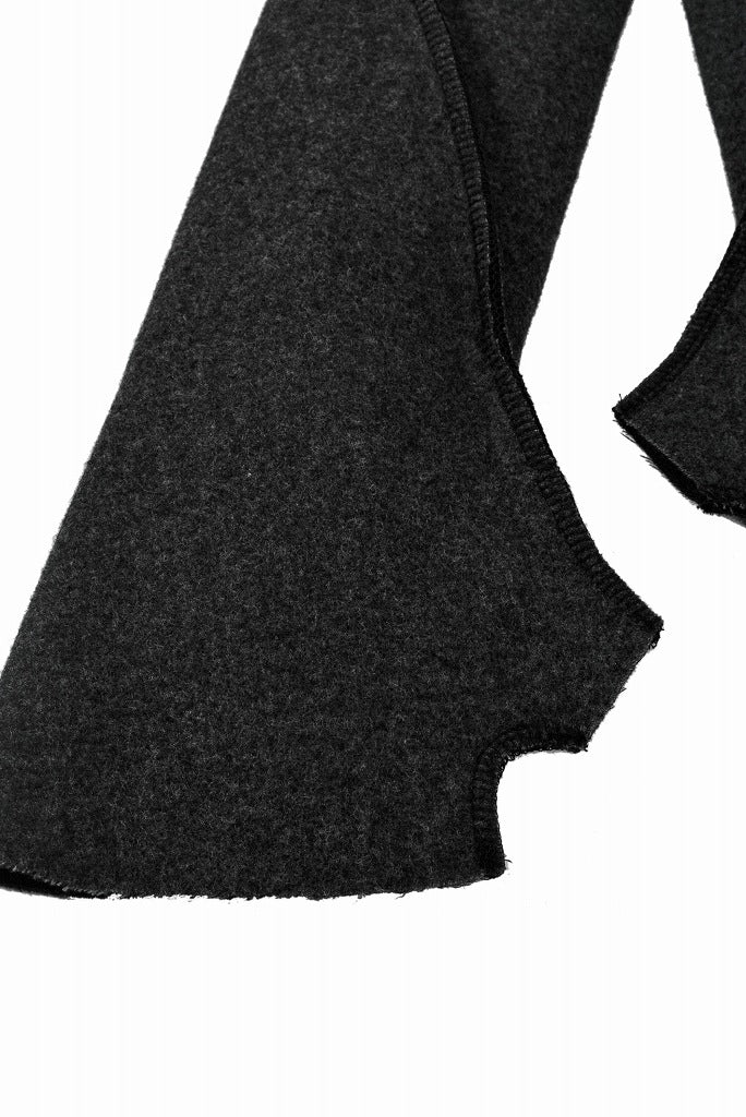 N/07 glove [three layer structure needlepunch | curved seam 3d ] (BLACK) - Image 4