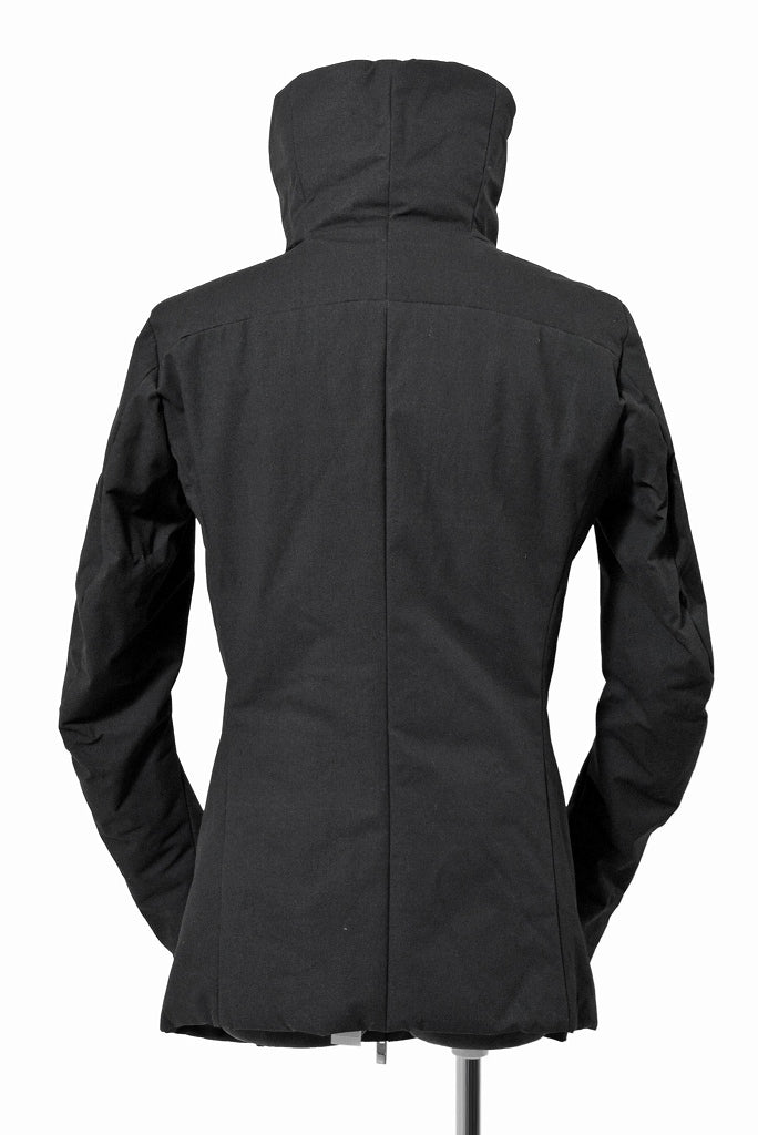 N/07 hi neck jacket "Exteroris" [coating process cotton-nylon | Thinsulate Hi-Loft] (BLACK) - Image 3