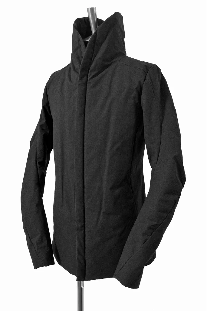 N/07 hi neck jacket "Exteroris" [coating process cotton-nylon | Thinsulate Hi-Loft] (BLACK) - Image 4