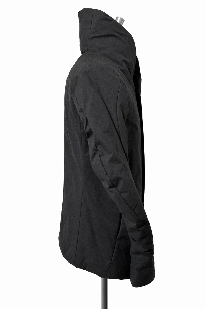 N/07 hi neck jacket "Exteroris" [coating process cotton-nylon | Thinsulate Hi-Loft] (BLACK) - Image 7