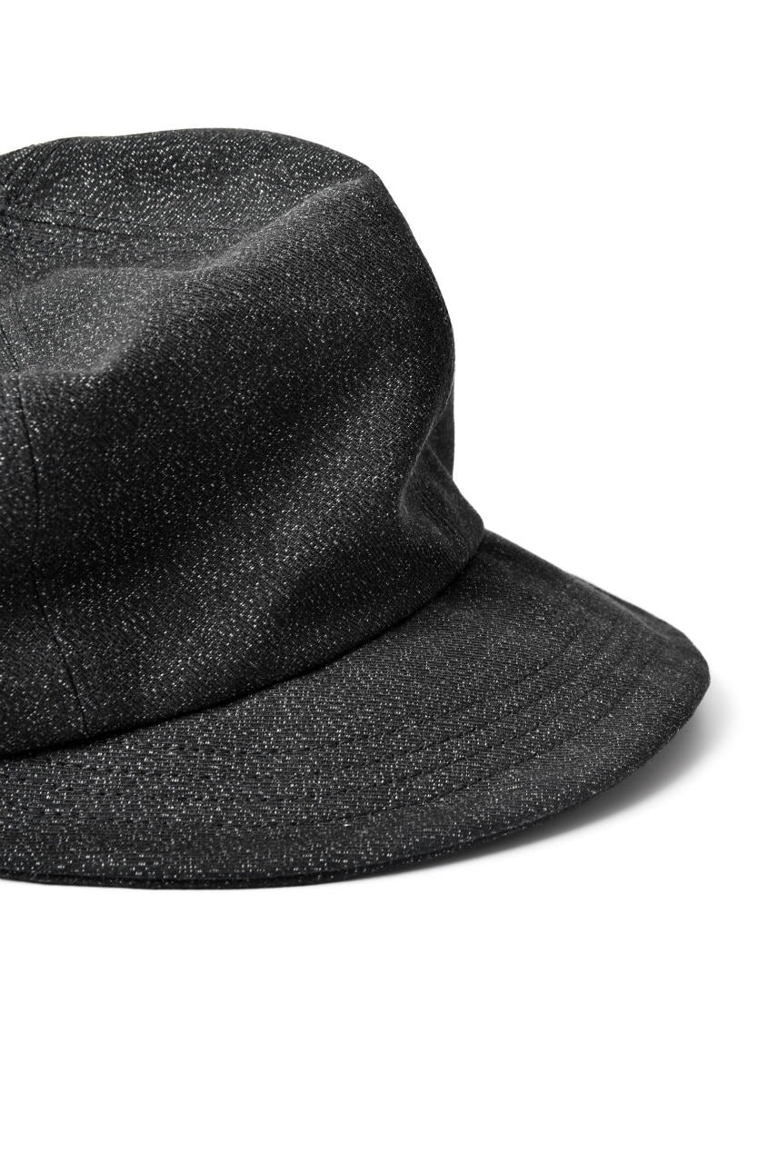 N/07 Jockey Cap / Double Black Denim Wovens (BLACK) - Image 12