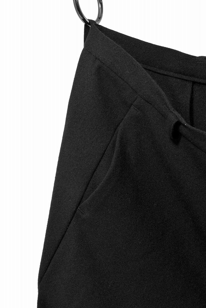 N/07 jodhpur "intellectualia" [amundsen wool | curve length pant] (BLACK) - Image 10