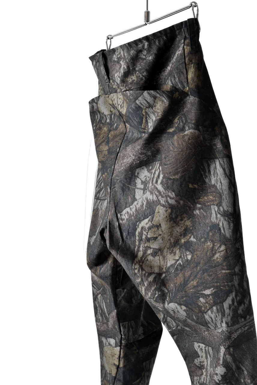 N/07 "MAUSK Detail" 3-DIMENSION CURVE CROPPED PANTS (DARK CAMOUFLAGE) - Image 21