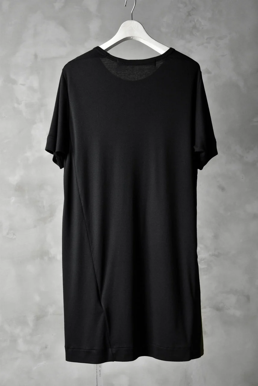 N/07 "MAUSK Detail" ASSORTMENT JERSEY T-SHIRT (BLACK×KHAKI) - Image 2