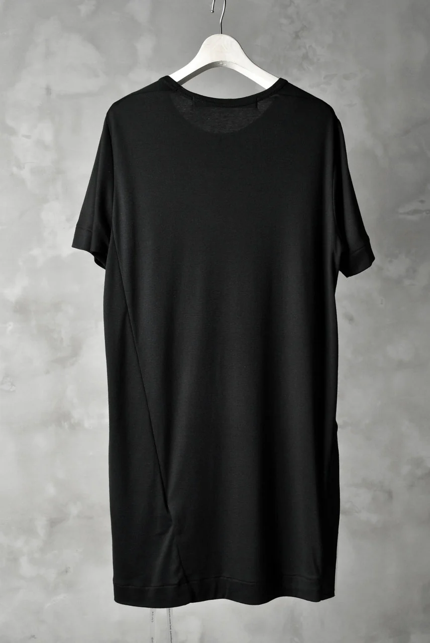 N/07 "MAUSK Detail" ASSORTMENT JERSEY T-SHIRT (BLACK×WHITE) - Image 4