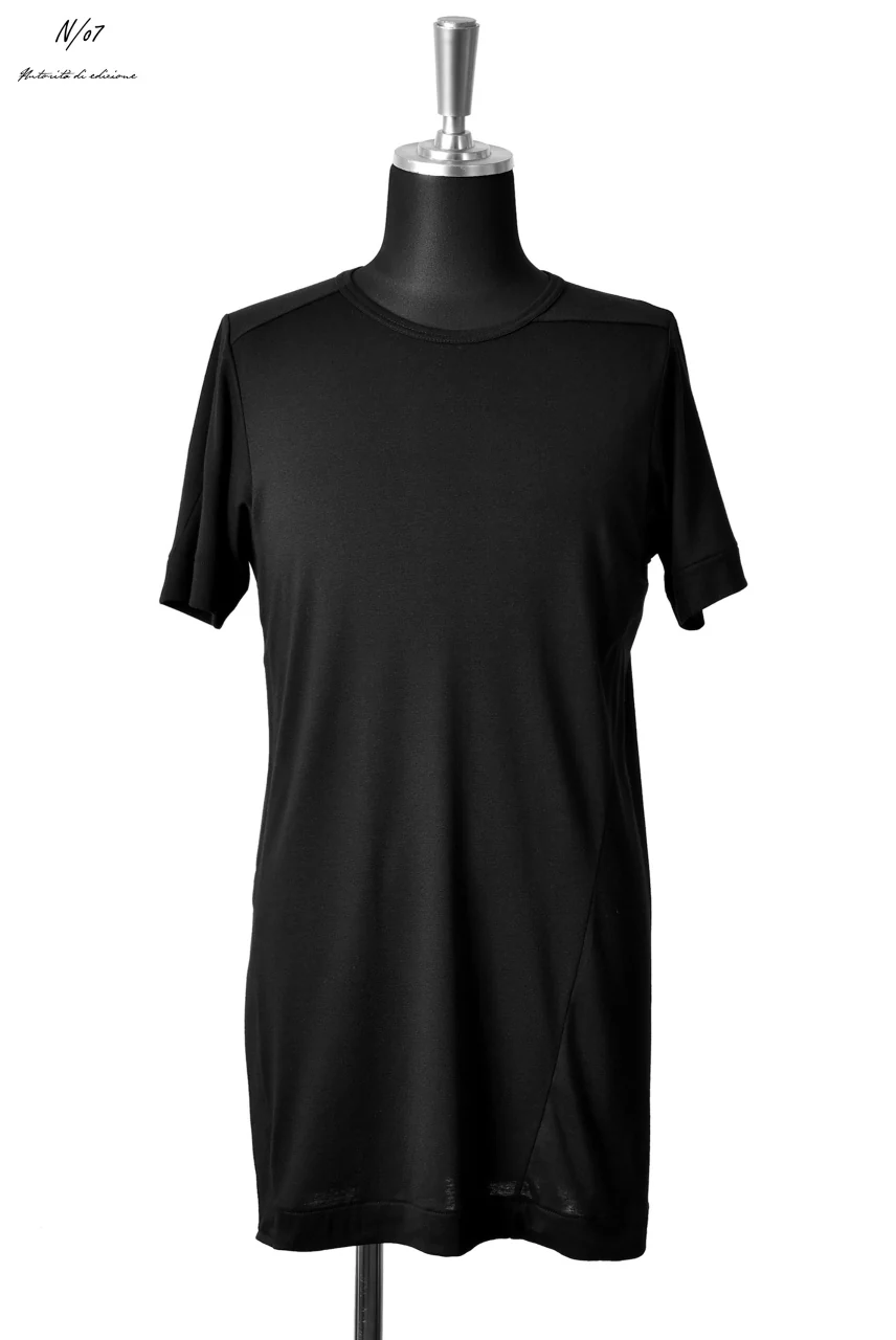 N/07 "MAUSK Detail" ASSORTMENT JERSEY T-SHIRT (BLACK×WHITE) - Image 5