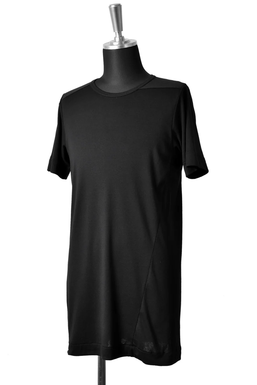 N/07 "MAUSK Detail" ASSORTMENT JERSEY T-SHIRT (BLACK×WHITE) - Image 7