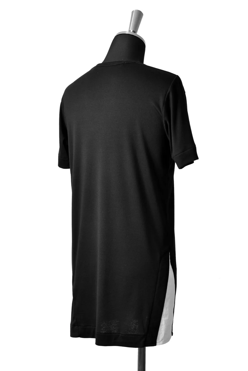 N/07 "MAUSK Detail" ASSORTMENT JERSEY T-SHIRT (BLACK×WHITE) - Image 9