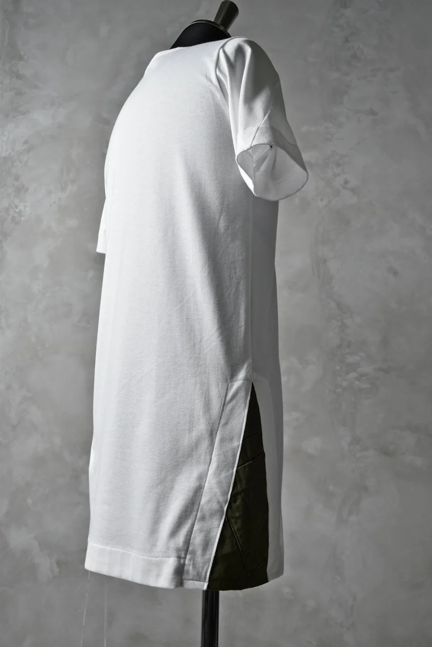 N/07 "MAUSK Detail" ASSORTMENT JERSEY T-SHIRT (WHITE×BLACK) - Image 7