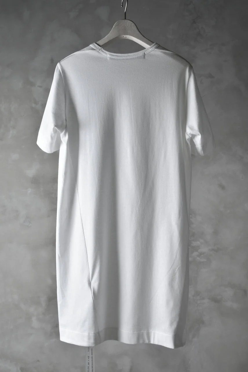 N/07 "MAUSK Detail" ASSORTMENT JERSEY T-SHIRT (WHITE×WHITE) - Image 3