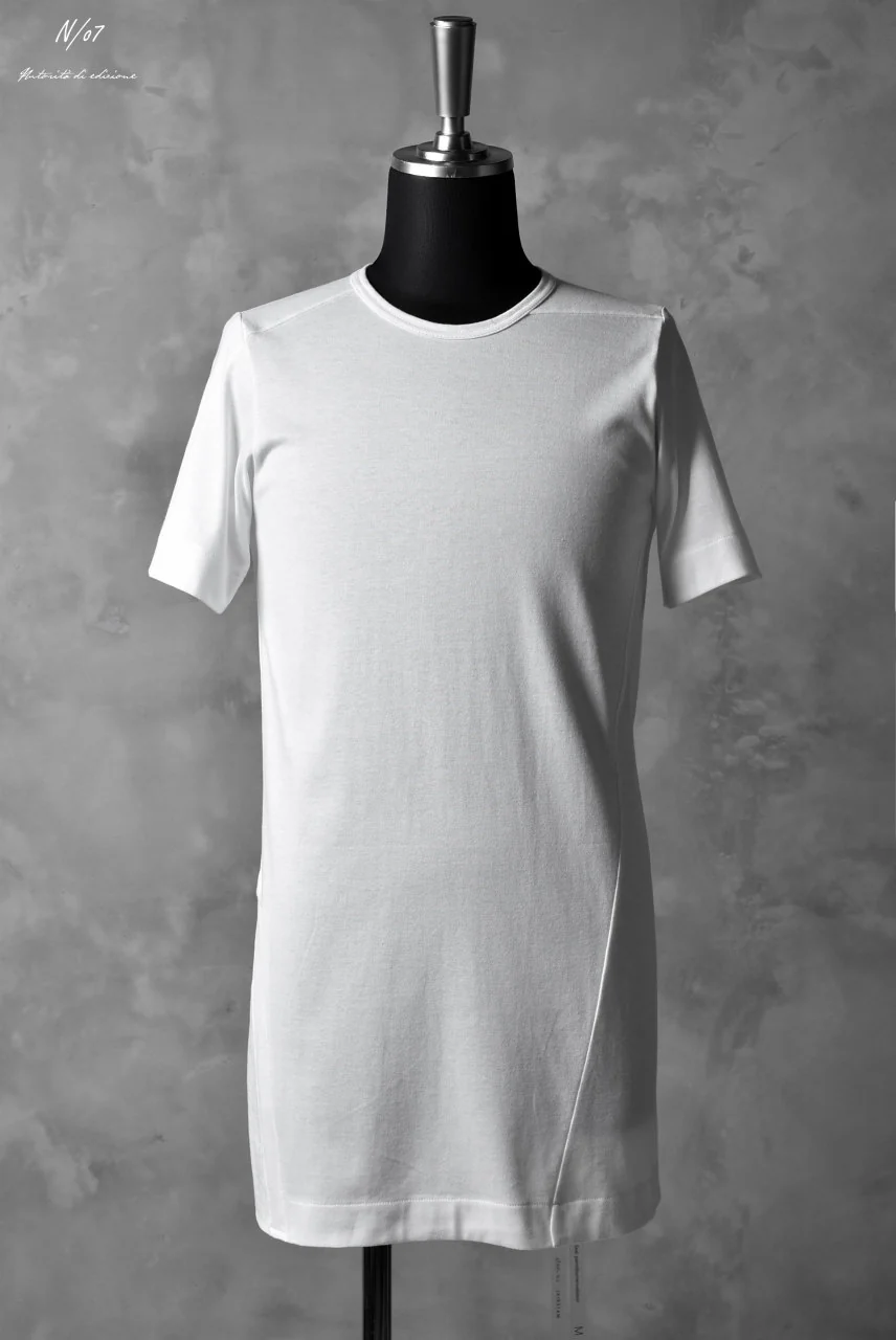 N/07 "MAUSK Detail" ASSORTMENT JERSEY T-SHIRT (WHITE×WHITE) - Image 4