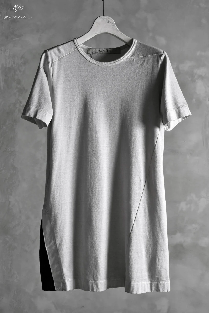 N/07 "MAUSK Detail" ASSORTMENT JP-SUMI DYED T-SHIRT (SUMI×BLACK)