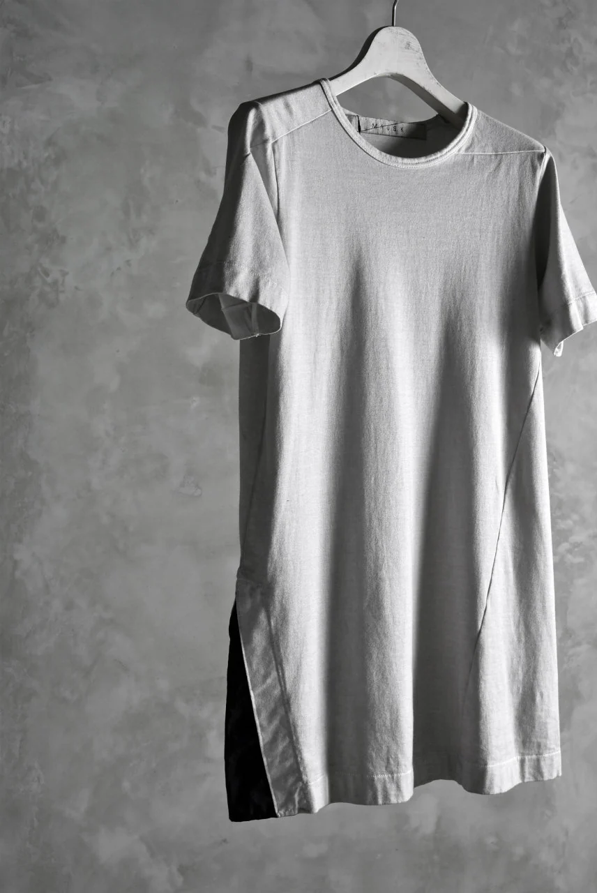N/07 "MAUSK Detail" ASSORTMENT JP-SUMI DYED T-SHIRT (SUMI×BLACK) - Image 2