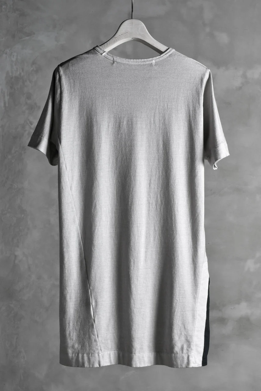 N/07 "MAUSK Detail" ASSORTMENT JP-SUMI DYED T-SHIRT (SUMI×BLACK) - Image 3