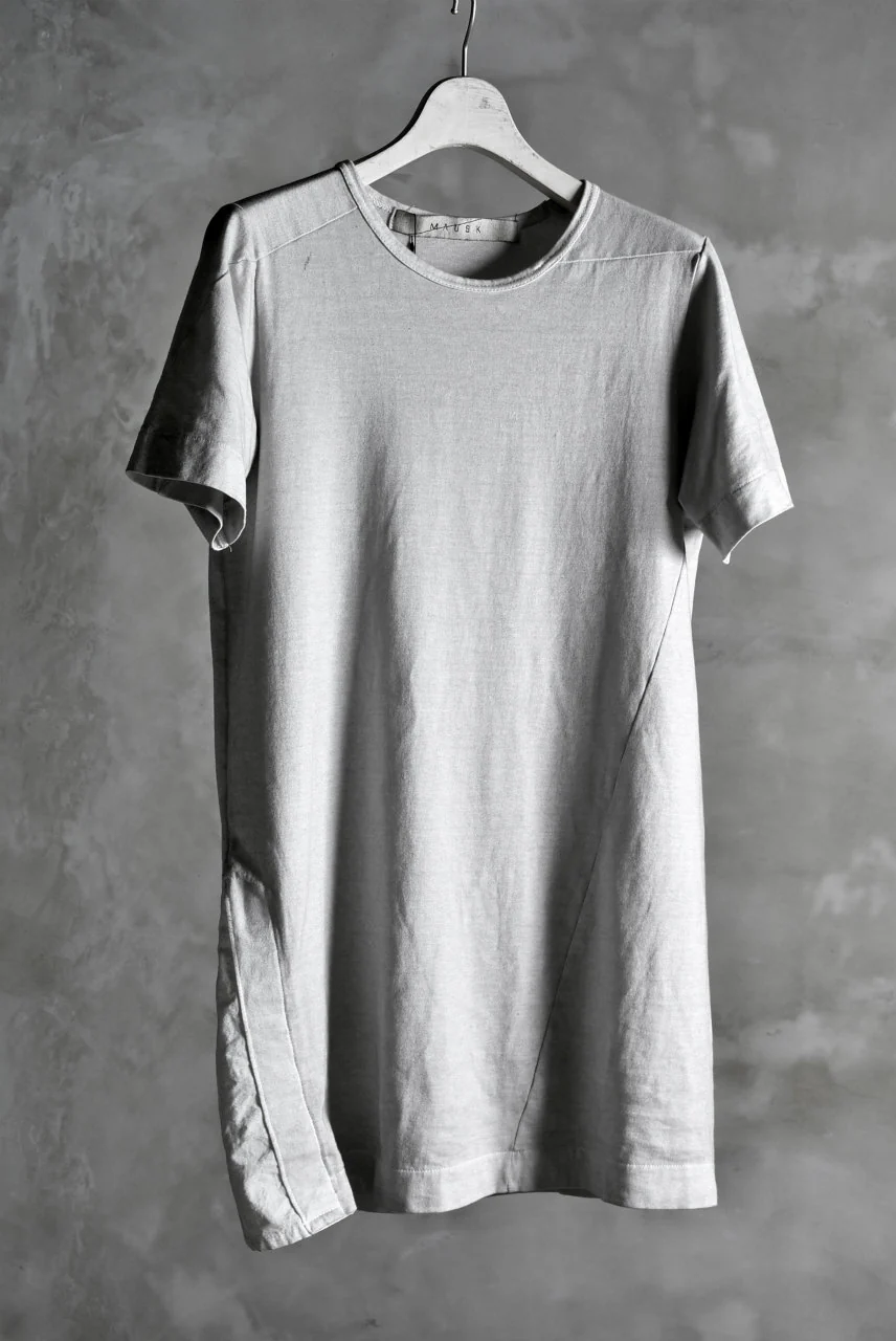 N/07 "MAUSK Detail" ASSORTMENT JP-SUMI DYED T-SHIRT (SUMI×WHITE) - Image 2