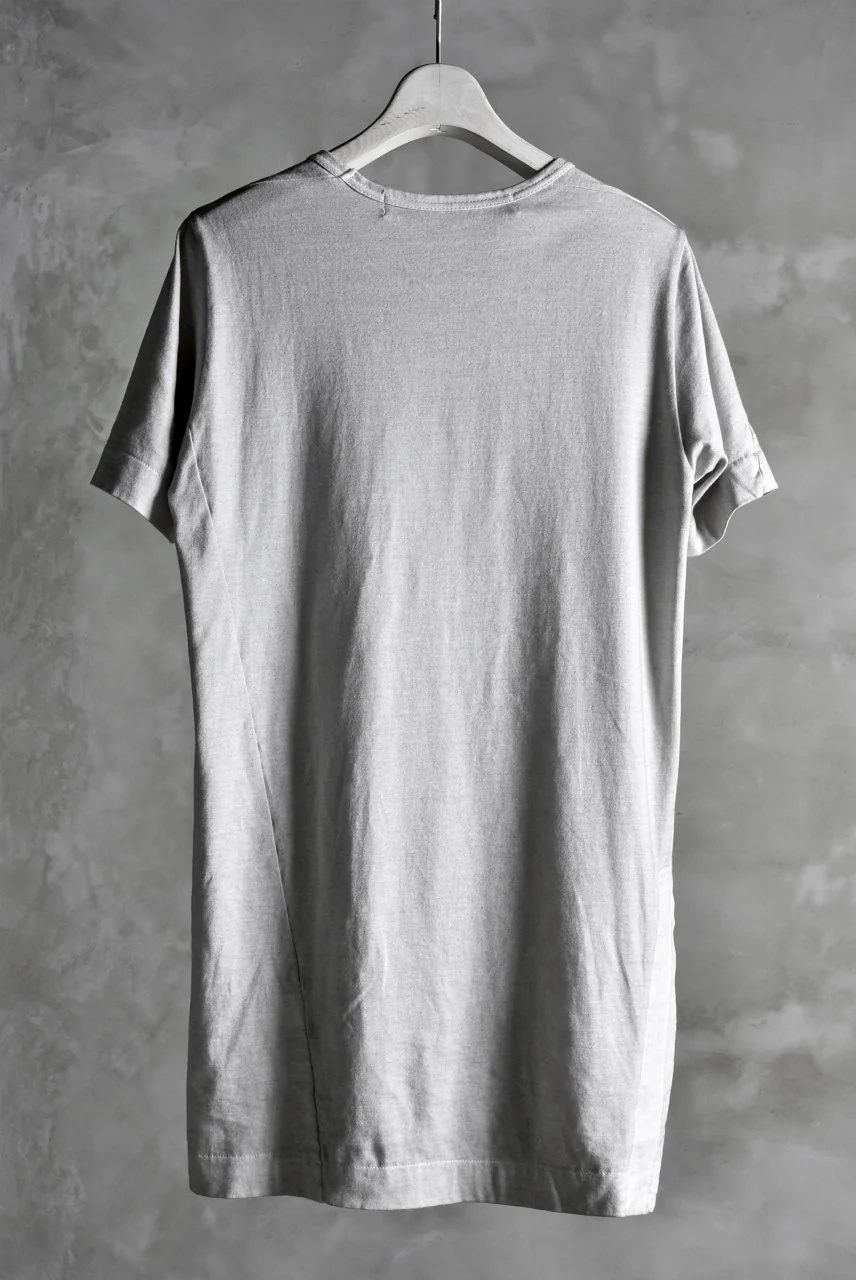 N/07 "MAUSK Detail" ASSORTMENT JP-SUMI DYED T-SHIRT (SUMI×WHITE) - Image 3