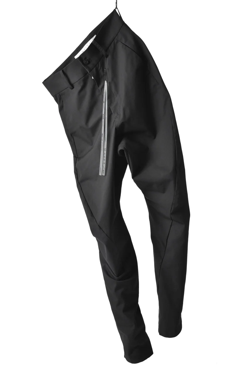 N/07 "MAUSK Detail" CURVED JODPHURS PANT C/RIPSTOP (BLACK) - Image 3