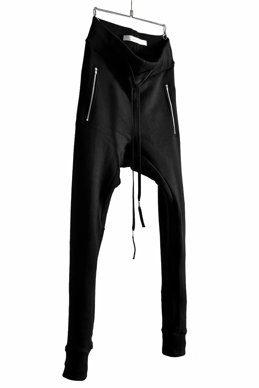 N/07  "MAUSK Detail" Jogger Pants -With Super Skinny- (BLACK) - Image 2