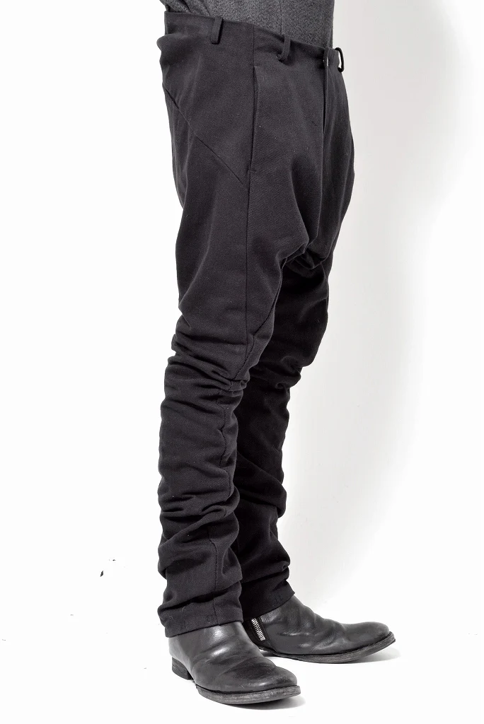 N/07　midium jersey sarrouel pants  " sensim " (BLACK) - Image 6