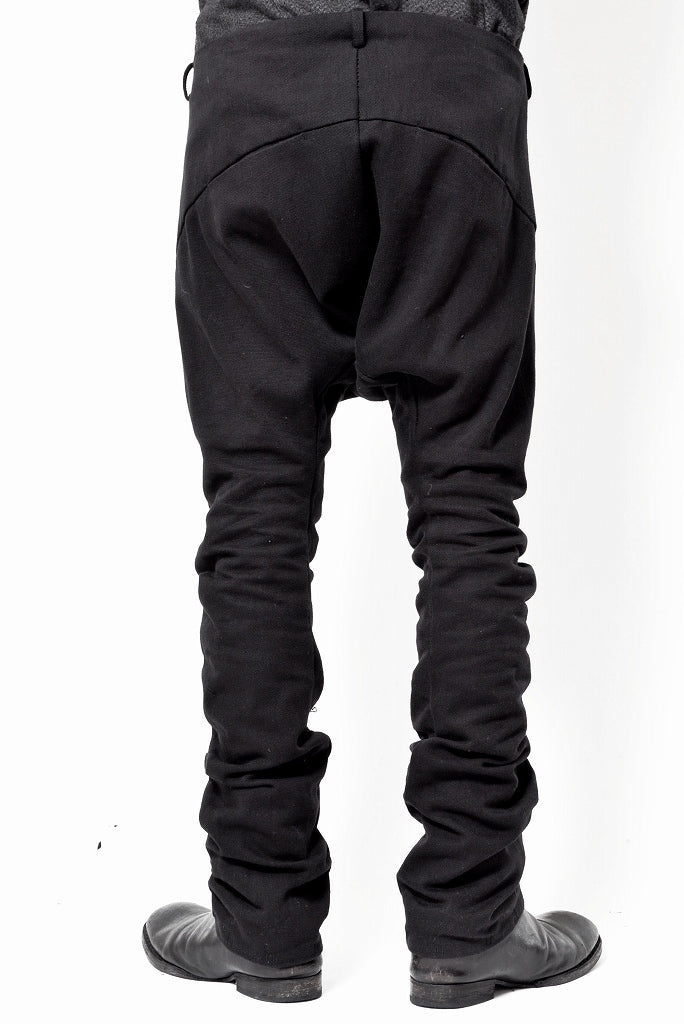 N/07　midium jersey sarrouel pants  " sensim " (BLACK) - Image 7