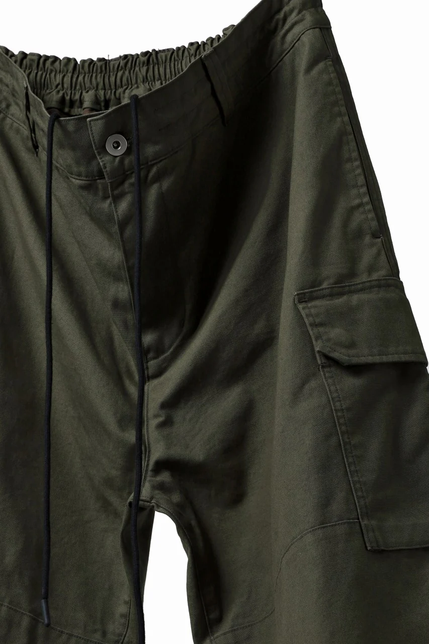 N/07 MILITARY TROUSERS M47 / LIGHT-WEIGHT DUCK (OLIVE) - Image 15