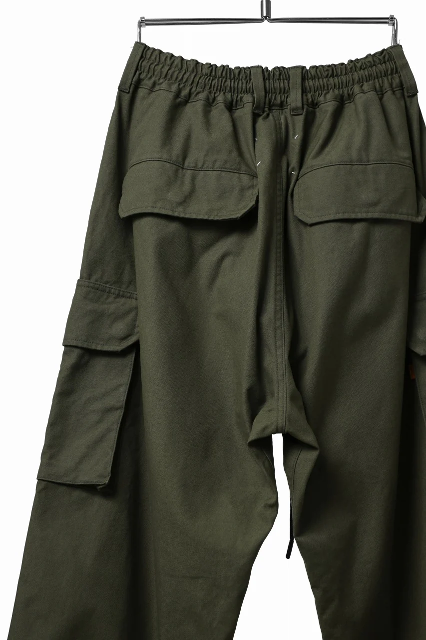 N/07 MILITARY TROUSERS M47 / LIGHT-WEIGHT DUCK (OLIVE) - Image 21