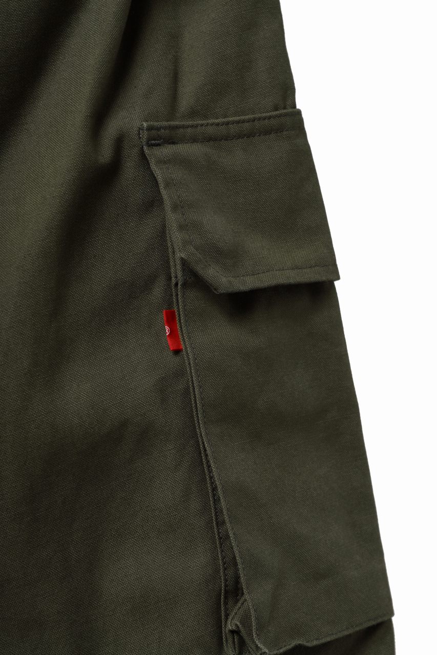 N/07 MILITARY TROUSERS M47 / LIGHT-WEIGHT DUCK (OLIVE) - Image 25