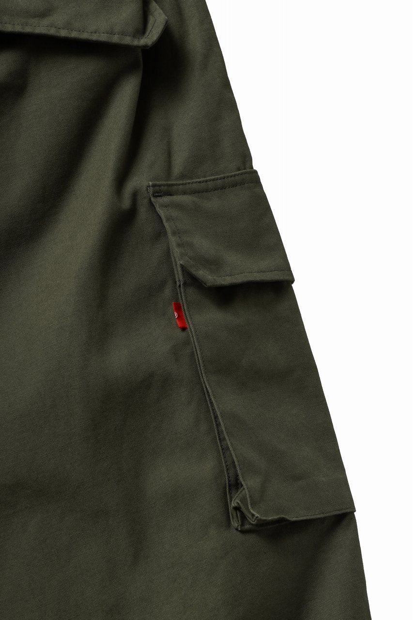 N/07 MILITARY TROUSERS M47 / LIGHT-WEIGHT DUCK (OLIVE) - Image 26