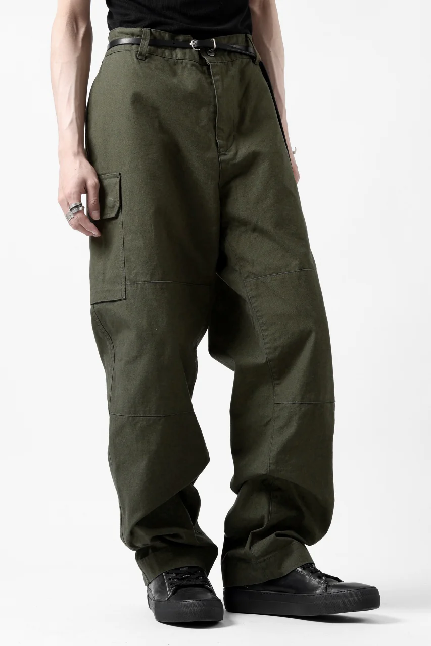 N/07 MILITARY TROUSERS M47 / LIGHT-WEIGHT DUCK (OLIVE) - Image 33