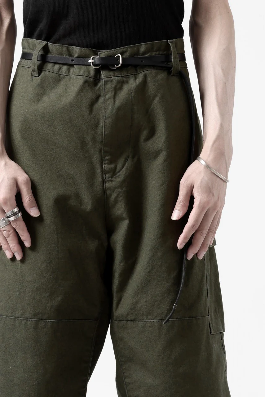 N/07 MILITARY TROUSERS M47 / LIGHT-WEIGHT DUCK (OLIVE) - Image 37