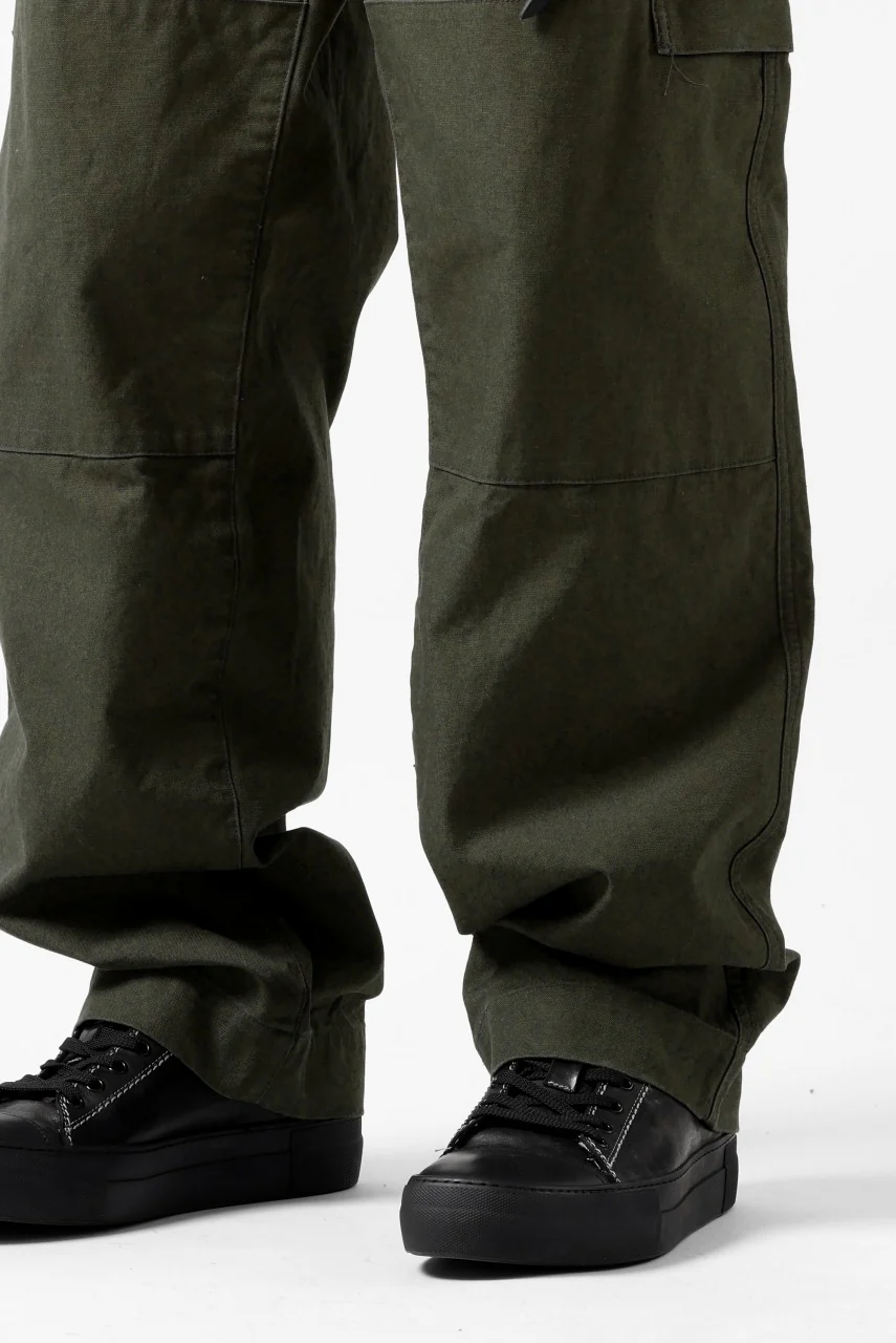 N/07 MILITARY TROUSERS M47 / LIGHT-WEIGHT DUCK (OLIVE) - Image 38