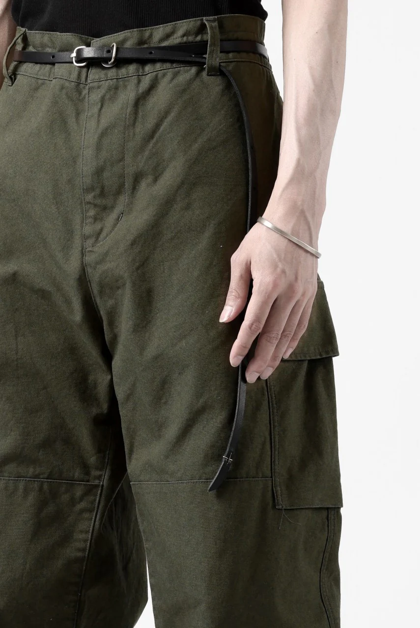 N/07 MILITARY TROUSERS M47 / LIGHT-WEIGHT DUCK (OLIVE) - Image 39