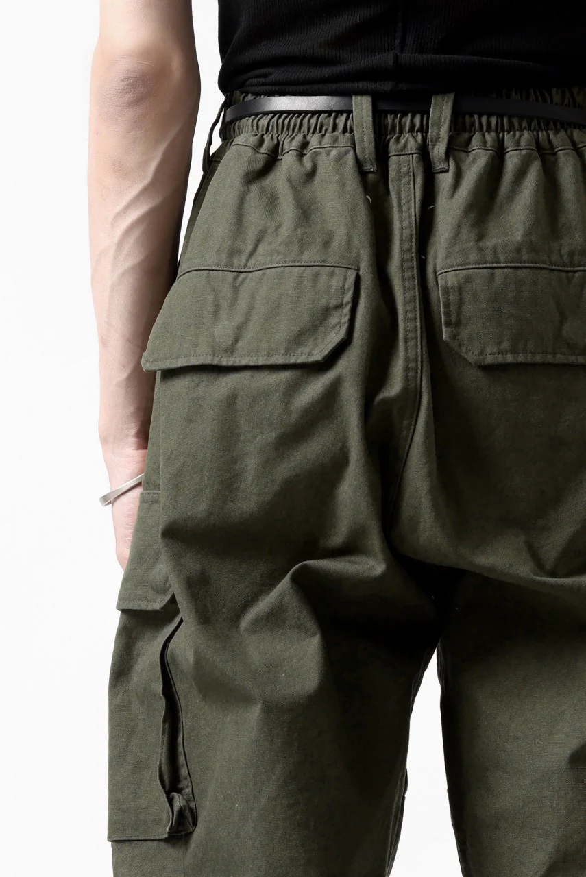 N/07 MILITARY TROUSERS M47 / LIGHT-WEIGHT DUCK (OLIVE) - Image 47
