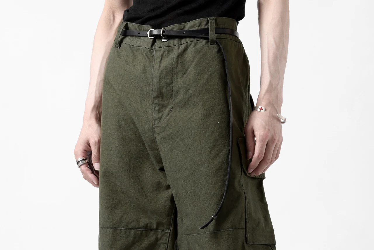 N/07 MILITARY TROUSERS M47 / LIGHT-WEIGHT DUCK (OLIVE) - Image 48