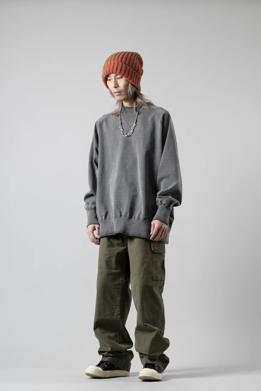 N/07 MILITARY TROUSERS M47 / VINTAGE BIO-WASHED DUCK CANVAS (KHAKI) - Image 23