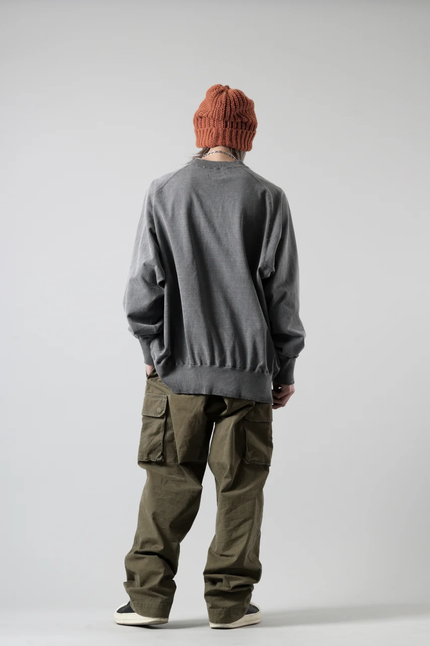 N/07 MILITARY TROUSERS M47 / VINTAGE BIO-WASHED DUCK CANVAS (KHAKI) - Image 25