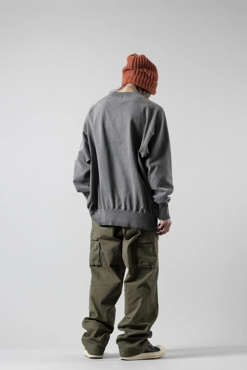N/07 MILITARY TROUSERS M47 / VINTAGE BIO-WASHED DUCK CANVAS (KHAKI) - Image 26