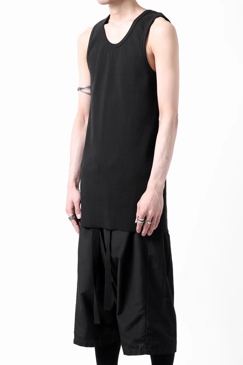 N/07 MINIMAL TANK TOP / ALL STAR BARE TELECO (BLACK) - Image 11