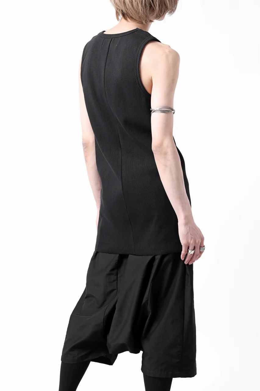 N/07 MINIMAL TANK TOP / ALL STAR BARE TELECO (BLACK) - Image 13