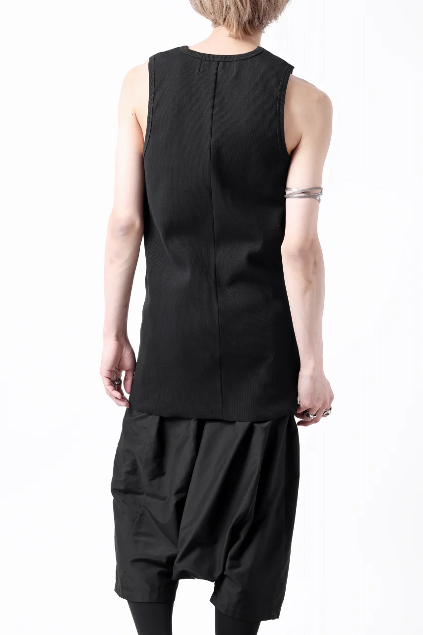N/07 MINIMAL TANK TOP / ALL STAR BARE TELECO (BLACK) - Image 14