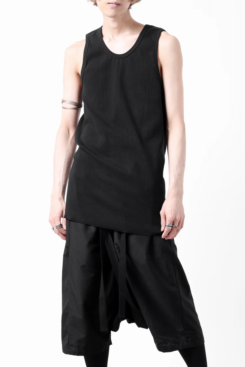 N/07 MINIMAL TANK TOP / ALL STAR BARE TELECO (BLACK) - Image 15