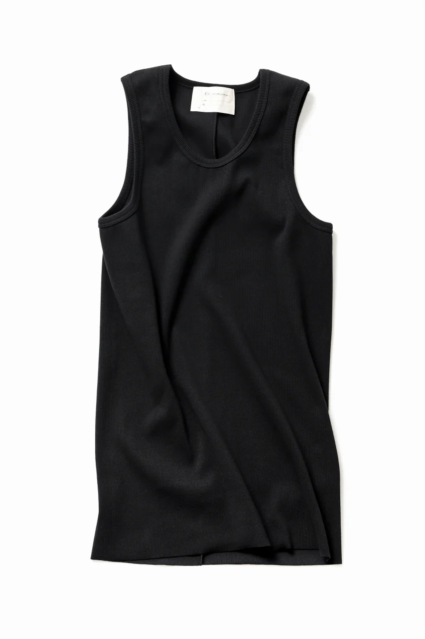 N/07 MINIMAL TANK TOP / ALL STAR BARE TELECO (BLACK) - Image 2