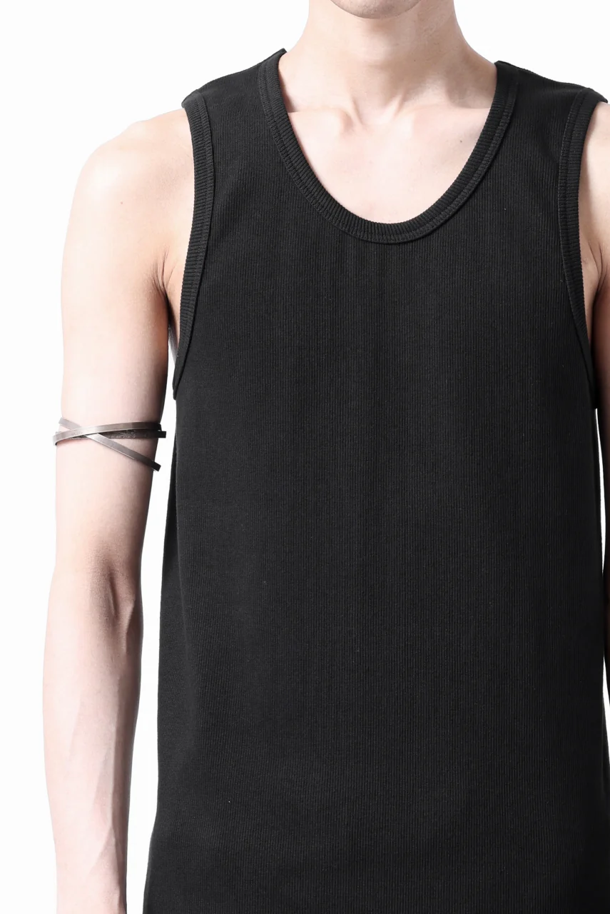 N/07 MINIMAL TANK TOP / ALL STAR BARE TELECO (BLACK) - Image 20