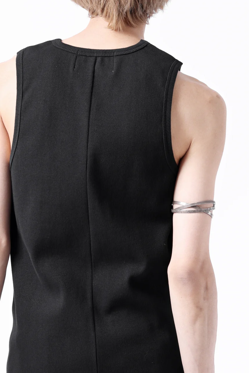 N/07 MINIMAL TANK TOP / ALL STAR BARE TELECO (BLACK) - Image 23