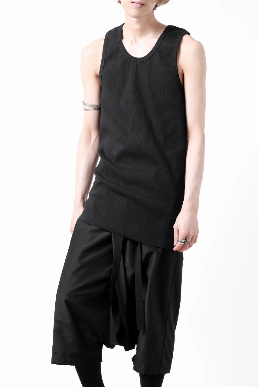N/07 MINIMAL TANK TOP / ALL STAR BARE TELECO (BLACK) - Image 6